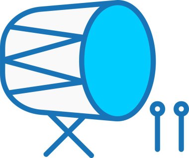 İçi Dolu Mavi Simge