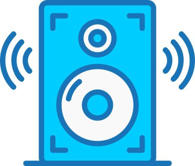 Hoparlör Mavi Simgeyi Doldurdu