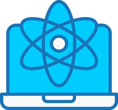 Bilim Doldurulmuş Mavi Simge