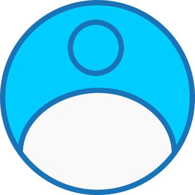 Doldurulmuş Mavi Simgeyi Girin