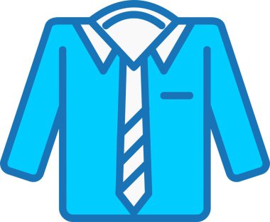 Gömlek Dolu Mavi Simge