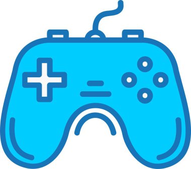 Mavi Simge Doldurulmuş Oyun Alanı