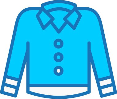 Gömlek Dolu Mavi Simge