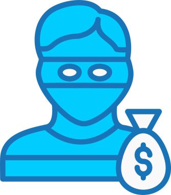 Mavi Simge Dolu Soygun