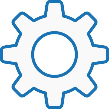 Mavi Simge Doldurulmuş Ayarlar