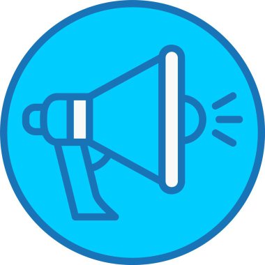 Mavi Simge Doldurulmuş Sosyal Tanıtım