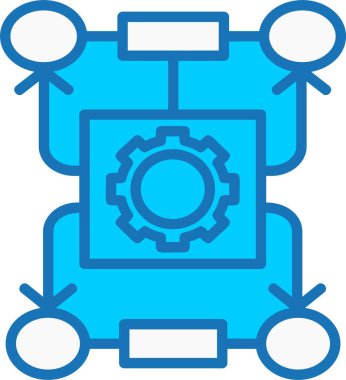 Mavi Simge Dolu Algoritma