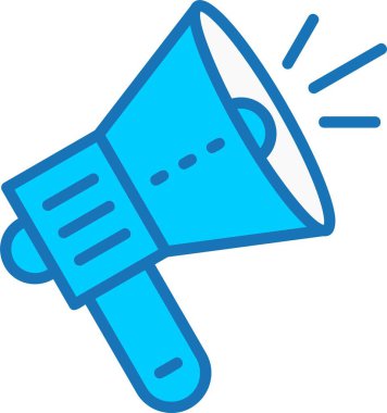 İçi Dolu Mavi Simge Reklamları