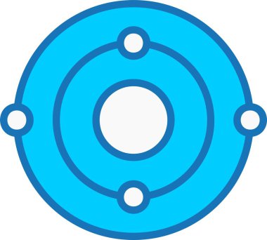 Mavi Simge Dolu Güneş Sistemi