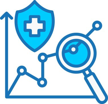 Öngörü Dolu Mavi Simge