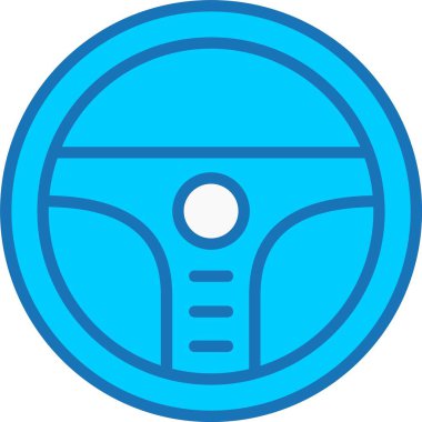 Direksiyon İçi Mavi Simge Dolu