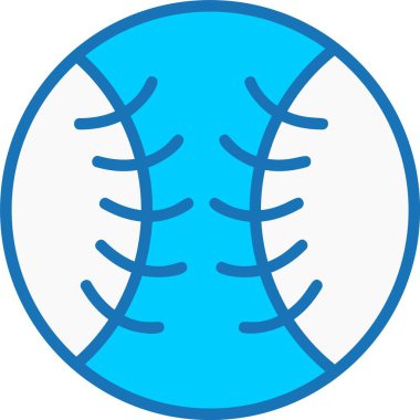 Temel Top Mavi Simge Dolduruldu