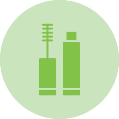 Mascara Kabartma Çemberi Gradyan Simgesi