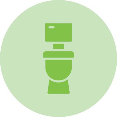 Su Dolabı Kabartma Çemberi Gradyan Simgesi