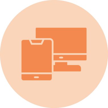 Yanıt Tasarım Kabartma Çemberi Gradyan Simgesi