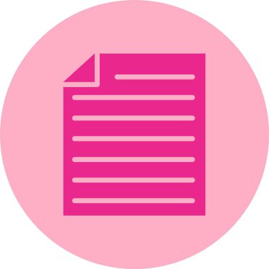 Dosya Kabartma Çemberi Gradyan Simgesi