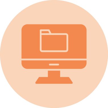 Dizin Kabartma Çemberi Gradyan Simgesi