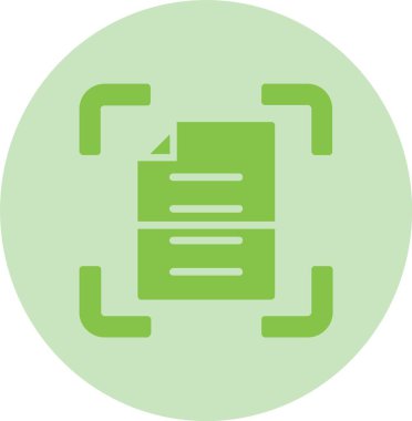 Vektör Satırı Kabartma Çemberi Gradyan Simgesini Tara