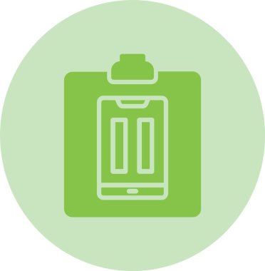 Pano Kabartma Çemberi Gradyan Simgesi