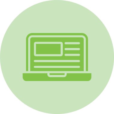 Web Sitesi Kabartma Çemberi Gradyan Simgesi