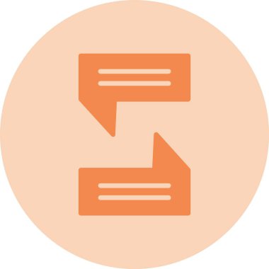 Alıntı Kabartma Çemberi Gradyan Simgesi