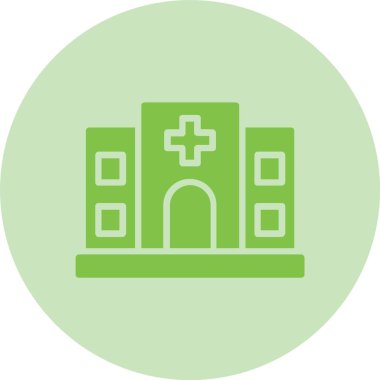 Klinik Kabartma Çemberi Gradyan Simgesi