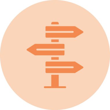 Belirsizlik Çemberi Gradyan Simgesi