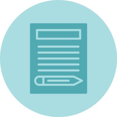 Gündem Kabartma Çemberi Gradyan Simgesi