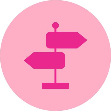 İmza Çizgisi Çemberi Gradyan Simgesi