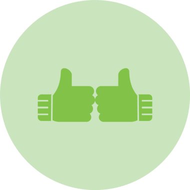 Savaşan Kabartma Çemberi Gradyan Simgesi