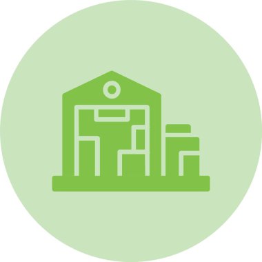 Wearhouse Kabartma Çemberi Gradyan Simgesi