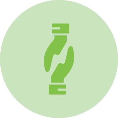 Kabartma Çemberi Gradyan Simgesini Destekle