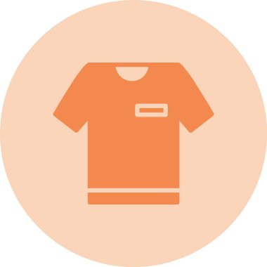 Kolsuz Kabartma Çember Gradyan Simgesi