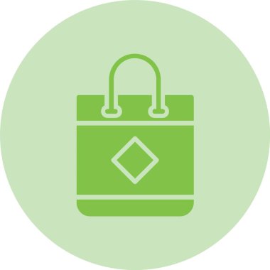 Çanta Kabartma Çemberi Gradyan Simgesi