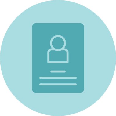 Müşteri Kabartma Çemberi Gradyan Simgesi