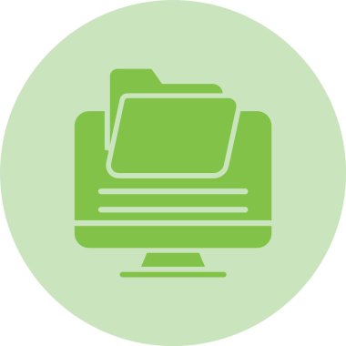 Dizin Kabartma Çemberi Gradyan Simgesi