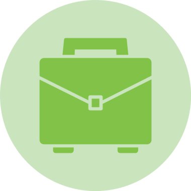 Evrak çantası Kabartma Çemberi Gradyan Simgesi