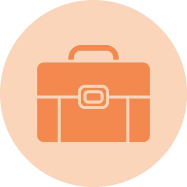 Evrak çantası Kabartma Çemberi Gradyan Simgesi