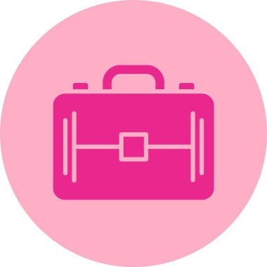 Evrak çantası Kabartma Çemberi Gradyan Simgesi