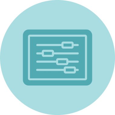 Kabartma Çemberi Gradyan Simgesini Denetle