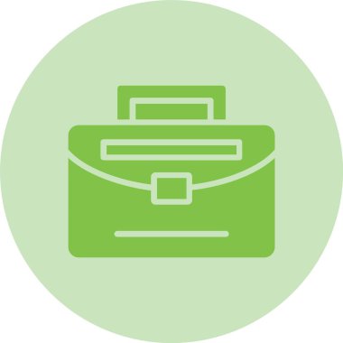 Evrak çantası Kabartma Çemberi Gradyan Simgesi