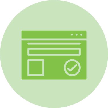 Tarayıcı Kabartma Çemberi Gradyan Simgesi