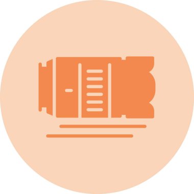 Mercek Çemberi Gradyan Simgesi