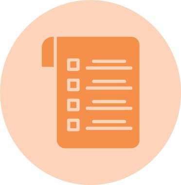 İşaretleme Listesi Kabartma Çemberi Gradyan Simgesi