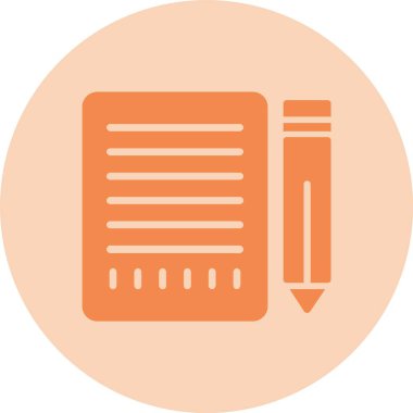 Dosya Kabartma Çemberi Gradyan Simgesi