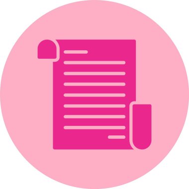 Harf Kabartma Çemberi Gradyan Simgesi