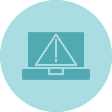 Uyarı Çemberi Gradyan Simgesi