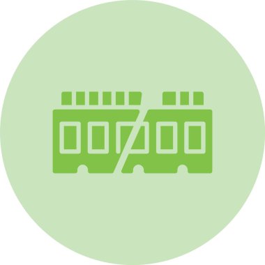 Kırık Ram Kabartma Çemberi Gradyan Simgesi