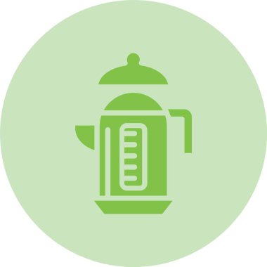 Kettle Kabartma Çemberi Gradyan Simgesi