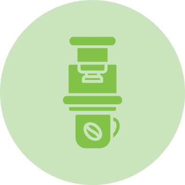 Uçak Kabartma Çemberi Gradyan Simgesi